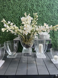 Glass French Vase