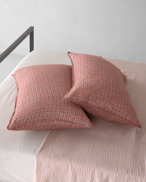 Nap Grid Pillowcase Set