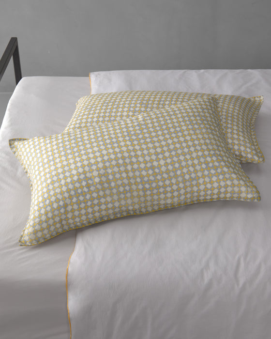 Nap Grid Pillowcase Set