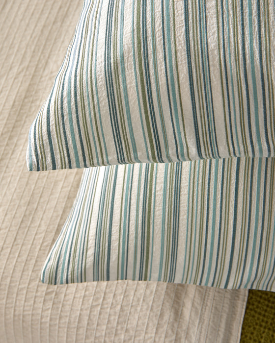 Rows Pillowcase Set