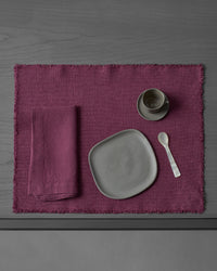 Society Limonta Maya Placemat linen table linens
