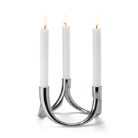 Bow 3 Piece Candleholder
